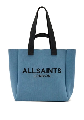 AllSaints Izzy logo-detail tote bag - Blue