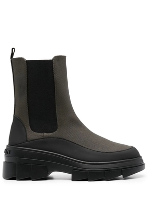 Stuart Weitzman military slip-on boots - Green