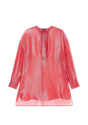 Giorgio Armani tie neck blouse - Pink