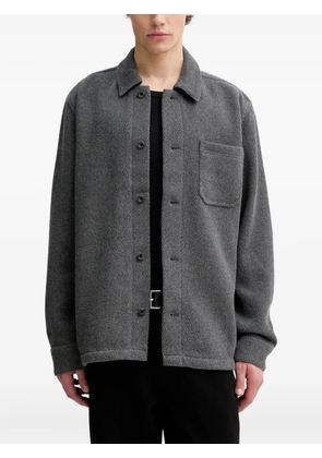 Les Deux Hamilton button-front overshirt - Grey