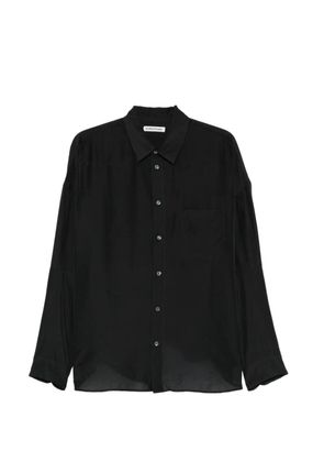 YMC Anti chest-pocket shirt - Black