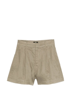 Eleh pleated shorts - Brown