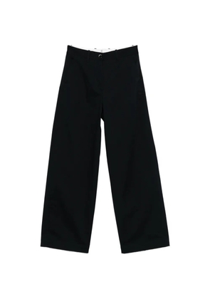 Nine In The Morning Nancy zip-up trousers - Blue