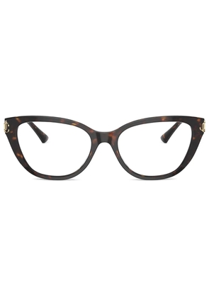 Jimmy Choo Eyewear tortoiseshell-effect glasses - Brown