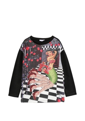 The Artistylist MARMAID graphic-print sweatshirt - Black