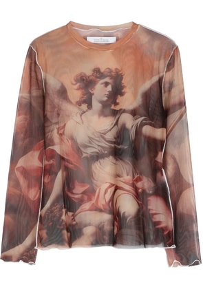 Rokh Renaissance-print T-shirt - Orange