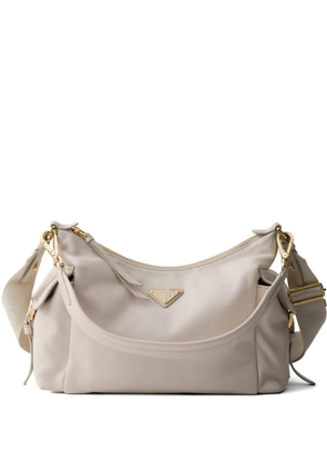Prada Explore large nappa leather bag - Neutrals