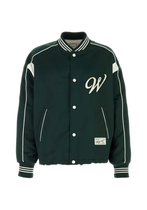 Wooyoungmi logo bomber jacket - Green