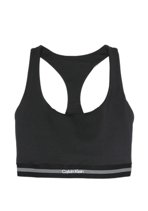 Calvin Klein medium-impact sports bra - Black