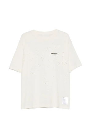 Satisfy crew-neck T-shirt - White