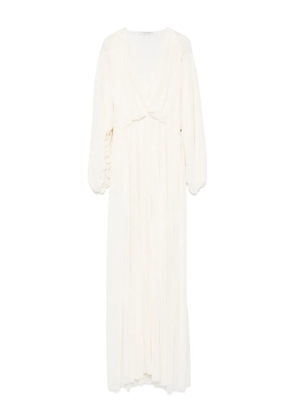 Philosophy Di Lorenzo Serafini V-neck maxi dress - White