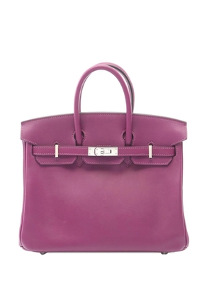 Hermès Pre-Owned 2021 Swift Birkin 25 handbag - Purple