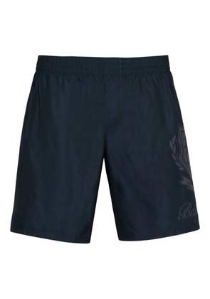 Balmain logo swim shorts - Blue