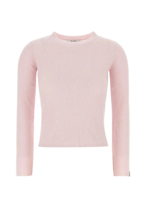Max Mara geometri- pattern knitwear - Pink