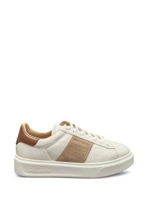 Woolrich leather sneakers - Neutrals