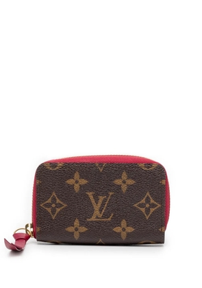 Louis Vuitton Pre-Owned 2015 Monogram Zippy Multicartes Wallet card holder - Brown