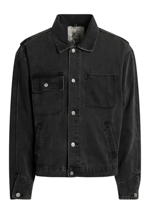 BASKETCASE GALLERY double-pocket denim jacket - Grey