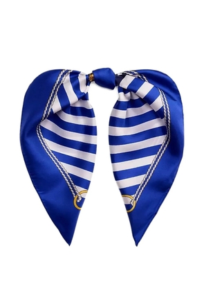 Lauren Ralph Lauren striped scarf - Blue