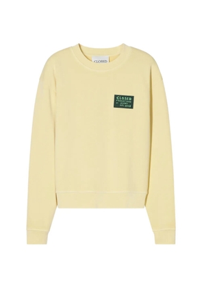 Closed crewneck sweatshirt - Yellow