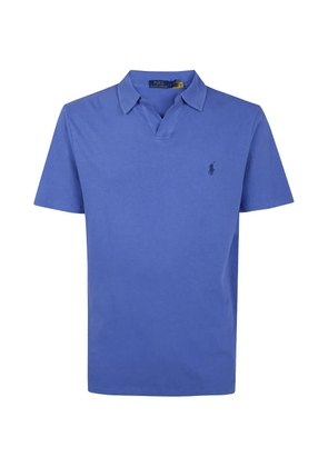 Polo Ralph Lauren embroidered-logo polo shirt - Blue
