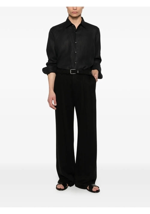 Zegna buttoned shirt - Black