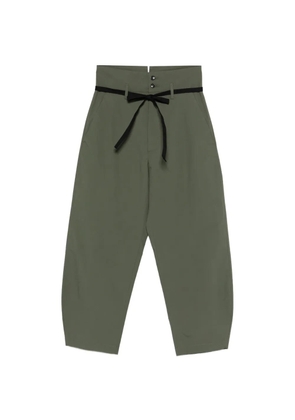Barena buttoned belt trousers - Green