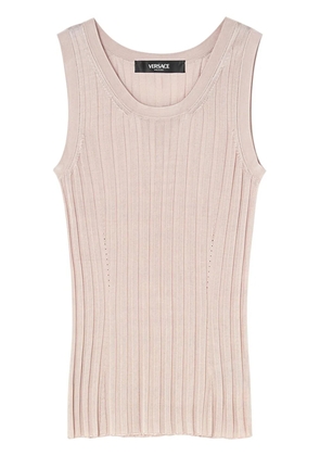 Versace knitted tank top - Neutrals