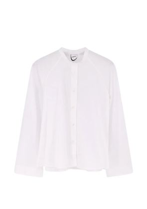 ASPESI button cropped shirt - White