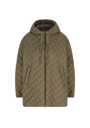 Herno quilted hooded jacket - Green