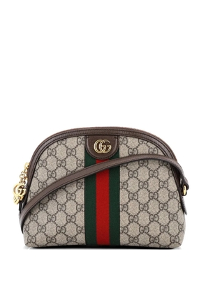 Gucci Pre-Owned Ophidia Dome GG Coated Canvas Small shoulder bag - Brown