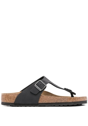 Birkenstock buckle-detail flip flop sandals - Black