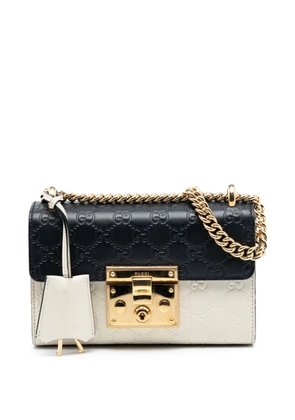 Gucci Pre-Owned 2016-2026 Small Guccissima Padlock shoulder bag - Brown