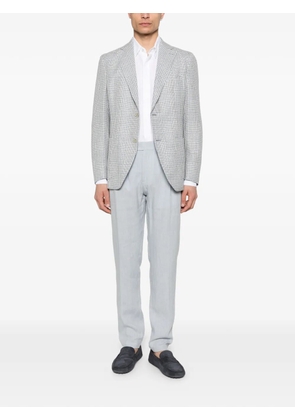 Eleventy pleated trousers - Blue