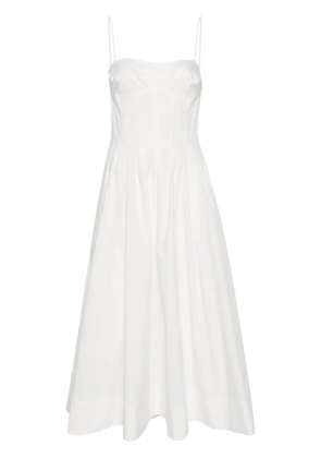 Simkhai Kittiya cotton midi dress - White