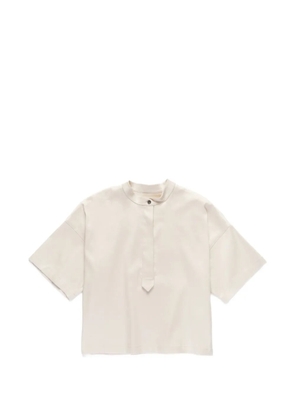 Nine In The Morning Angela button-detail blouse - Neutrals