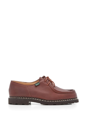 Paraboot logo-detail boat shoes - Brown