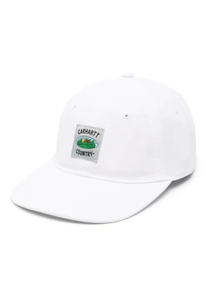 Carhartt WIP Field logo-patch cap - White