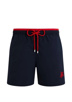 Vilebrequin drawstring elasticated-waistband swim shorts - Blue