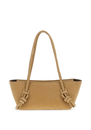 Hereu Fleca knot-handle shoulder bag - Brown