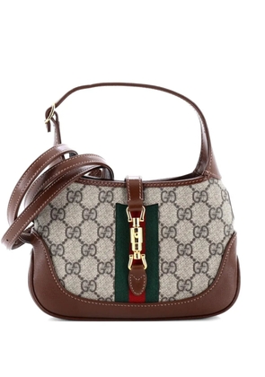 Gucci Pre-Owned Jackie 1961 GG Coated Canvas Mini hobo bag - Brown