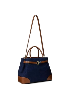 Lauren Ralph Lauren Blaike buckle-detail tote bag - Blue