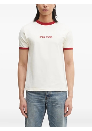 Daily Paper ribbed-trim t-shirt - Neutrals