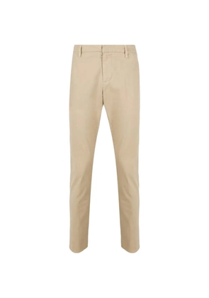 DONDUP belt-loops straight-leg trousers - Neutrals