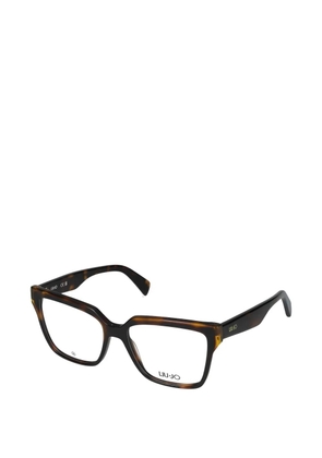 LIU JO tortoise square glasses - Brown