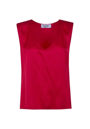 Blugirl V-neck sleeveless top - Pink