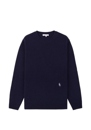 Sporty & Rich logo knitwear - Blue