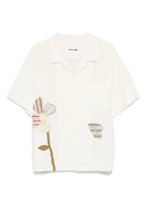 STORY mfg. Greetings shirt - Neutrals