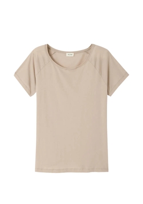 American Vintage Laloom cotton T-shirt - Neutrals