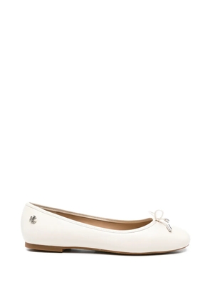 Lauren Ralph Lauren Jayna bow-detail ballet flats - Neutrals