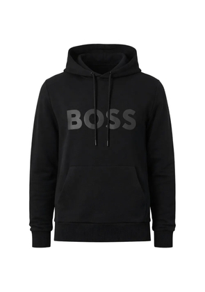 BOSS Soody logo-detail hoodie - Black